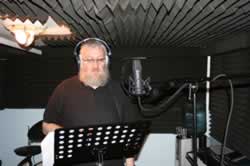 Chaim Fogelman working on DVD